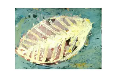 Acryl, Bleistift auf Papier - 46x60cm